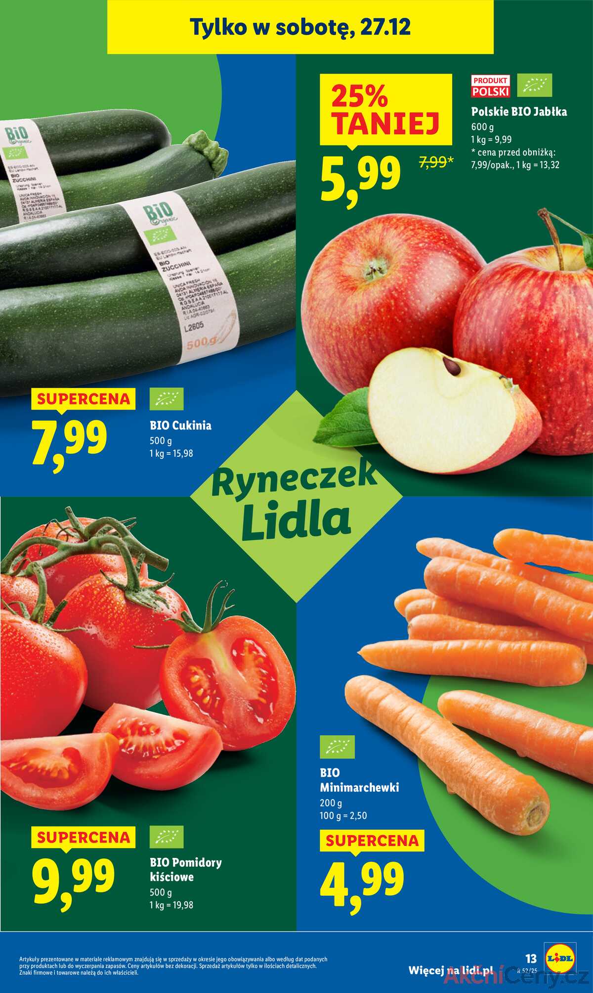 Leták Lidl Polsko 27.12.-27.12.2025 strana 13
