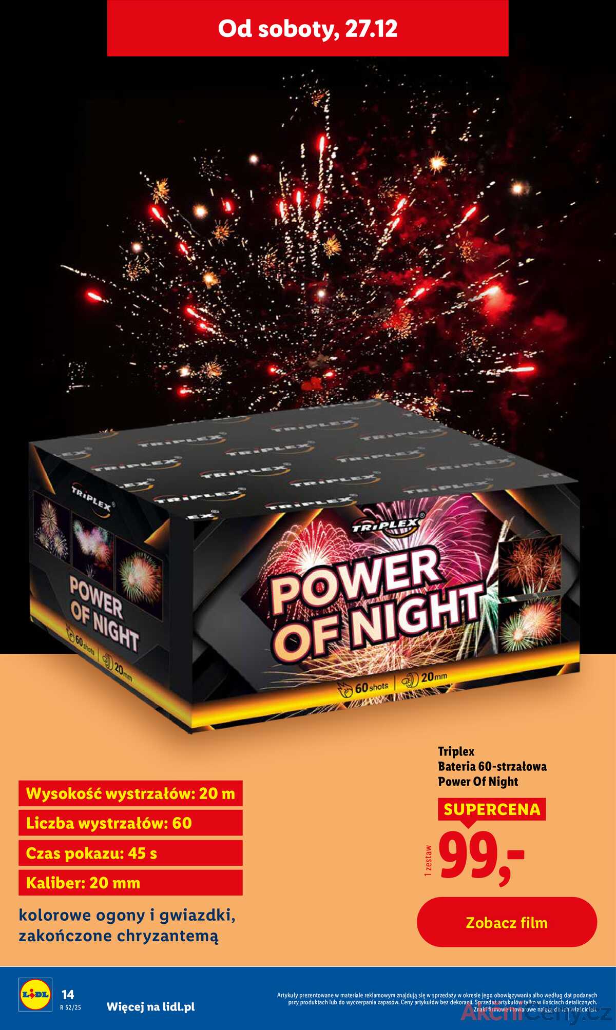 Leták Lidl Polsko 27.12.-27.12.2025 strana 14