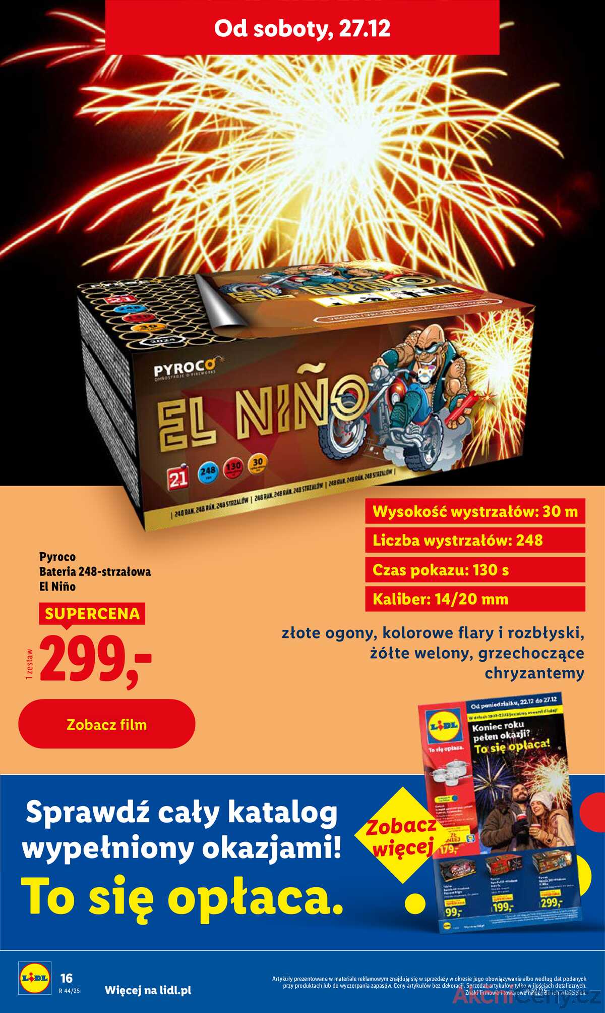 Leták Lidl Polsko 27.12.-27.12.2025 strana 16