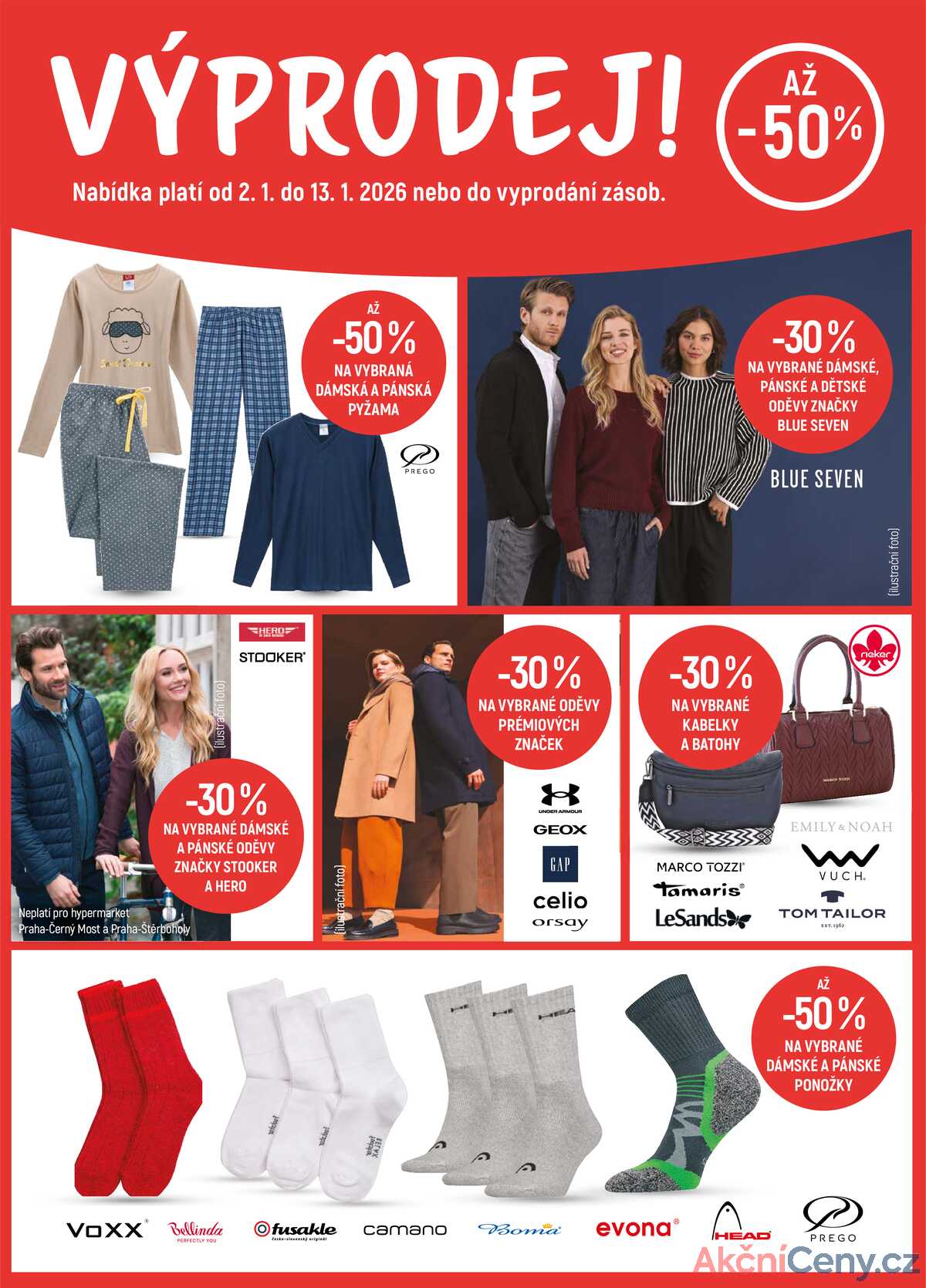 Akční leták Globus 2.1. - 13.1.2026 - Globus Praha - Centrum Černý Most strana 2