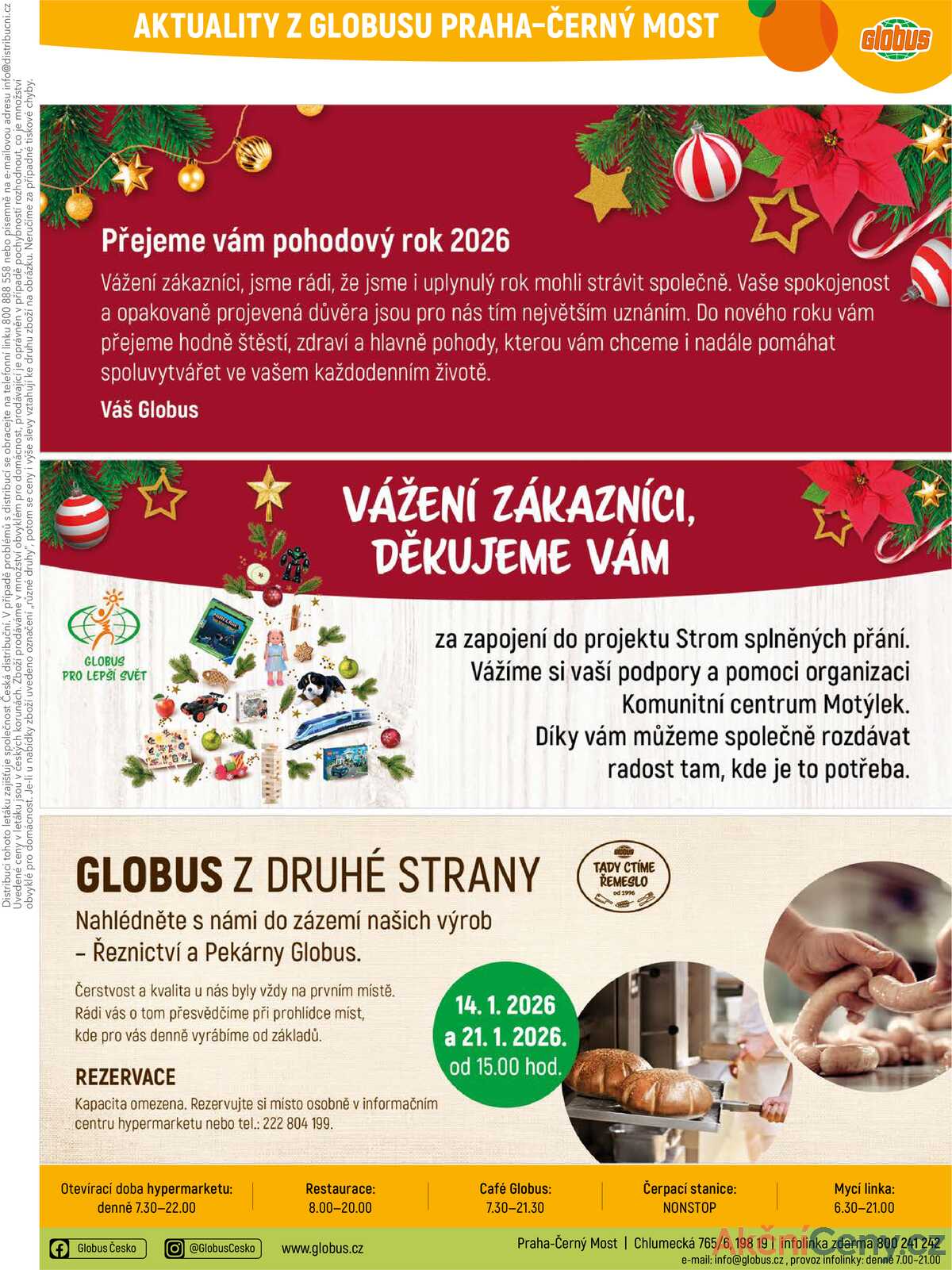 Akční leták Globus 2.1. - 6.1.2026 - Globus Praha - Centrum Černý Most strana 29