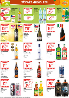 Akční leták Globus 2.1. - 6.1.2026 - Globus Praha - Centrum Černý Most