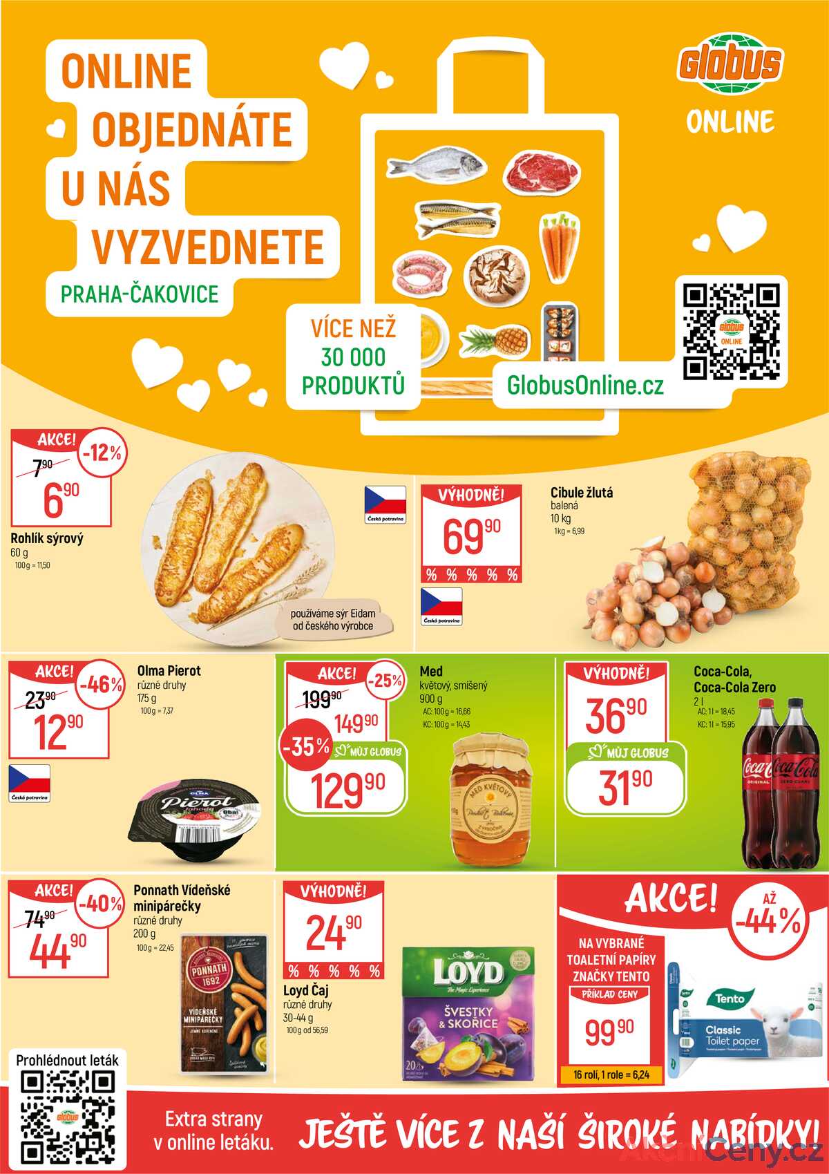 Akční leták Globus 2.1. - 6.1.2026 - Globus Praha - Čakovice strana 2