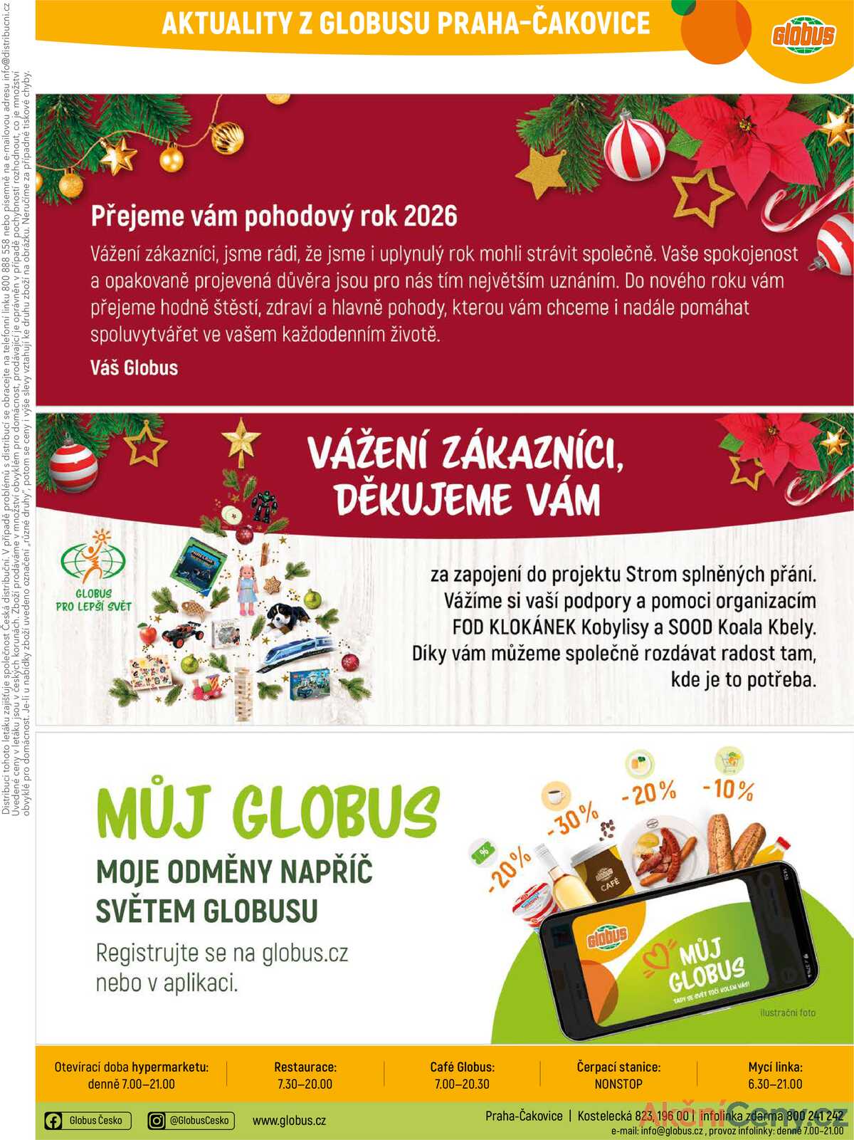 Akční leták Globus 2.1. - 6.1.2026 - Globus Praha - Čakovice strana 29