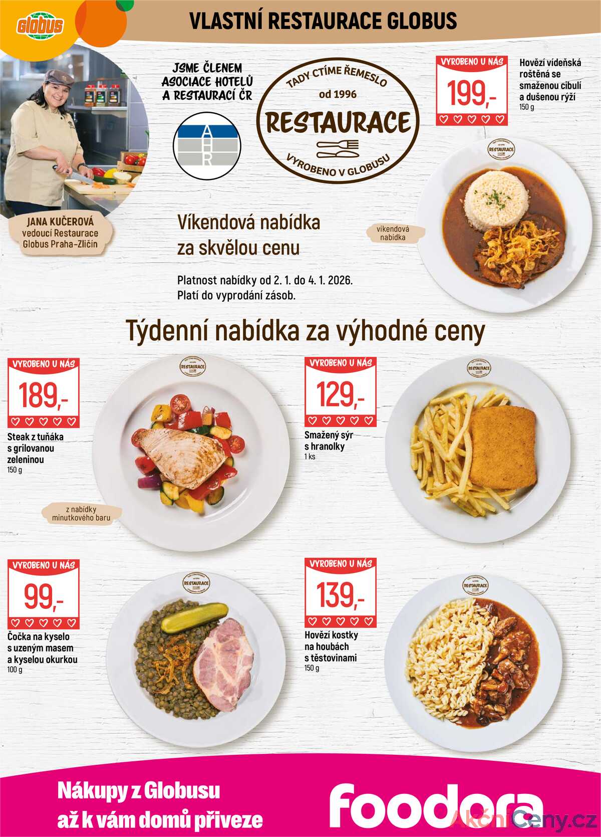Akční leták Globus 2.1. - 6.1.2026 - Globus Praha - Zličín strana 7
