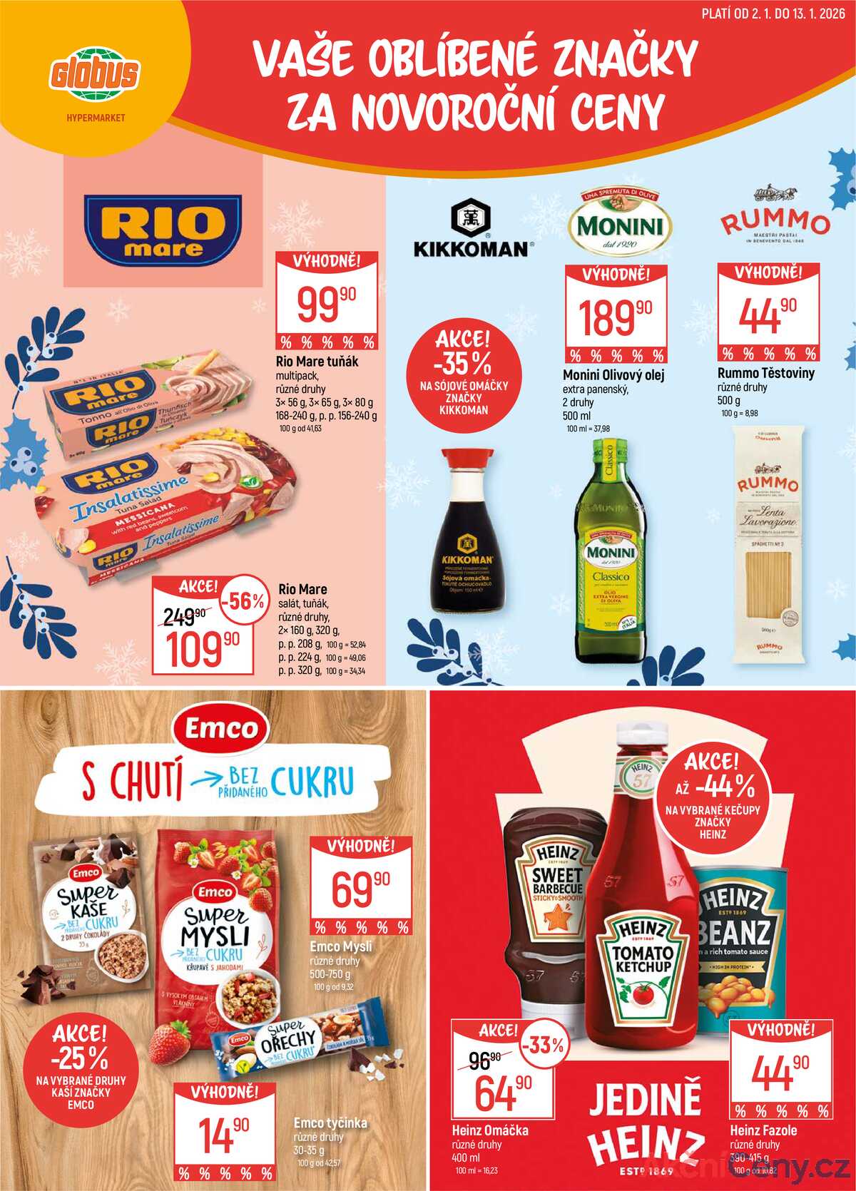 Akční leták Globus 2.1. - 6.1.2026 - Globus Praha - Zličín strana 10