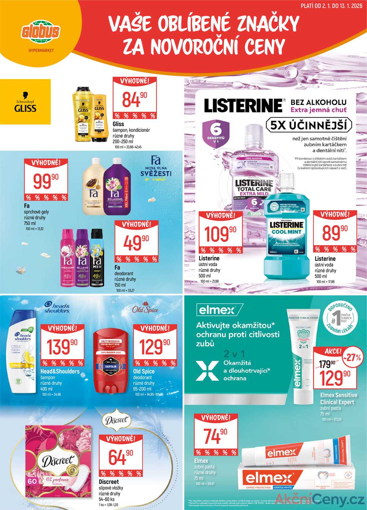 Akční leták Globus 2.1. - 13.1.2026 - Globus České Budějovice strana 5