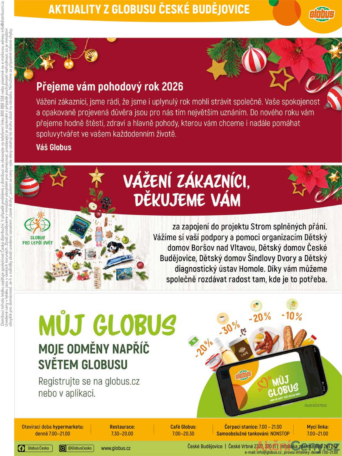 Akční leták Globus 2.1. - 6.1.2026 - Globus České Budějovice strana 29