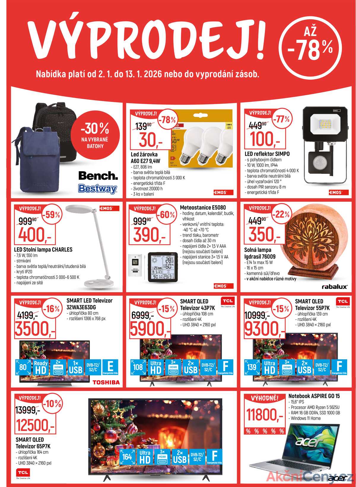 Akční leták Globus 2.1. - 13.1.2026 - Globus Chomutov strana 4