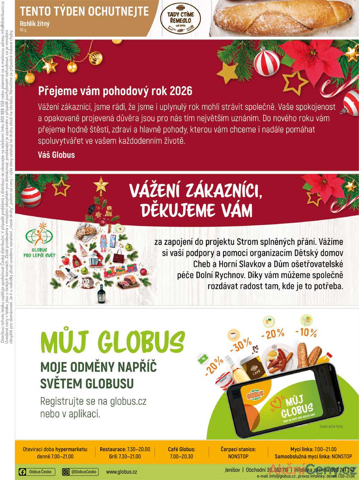 Akční leták Globus 2.1. - 6.1.2026 - Globus Jenišov u Karlových Varů strana 29