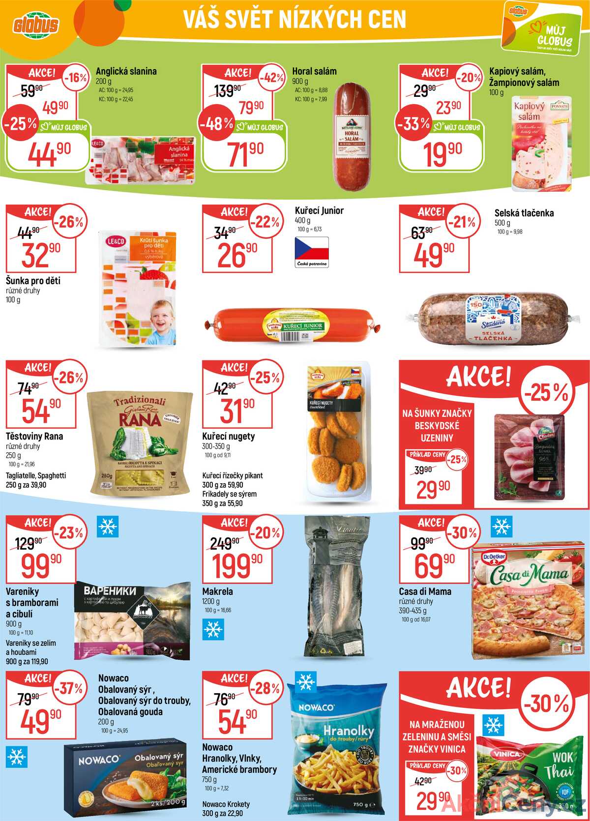 Akční leták Globus 2.1. - 6.1.2026 - Globus Liberec strana 22