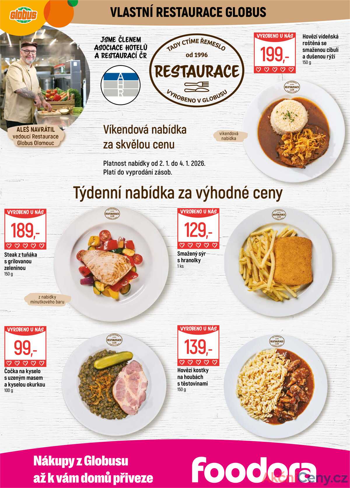 Akční leták Globus 2.1. - 6.1.2026 - Globus Olomouc strana 7