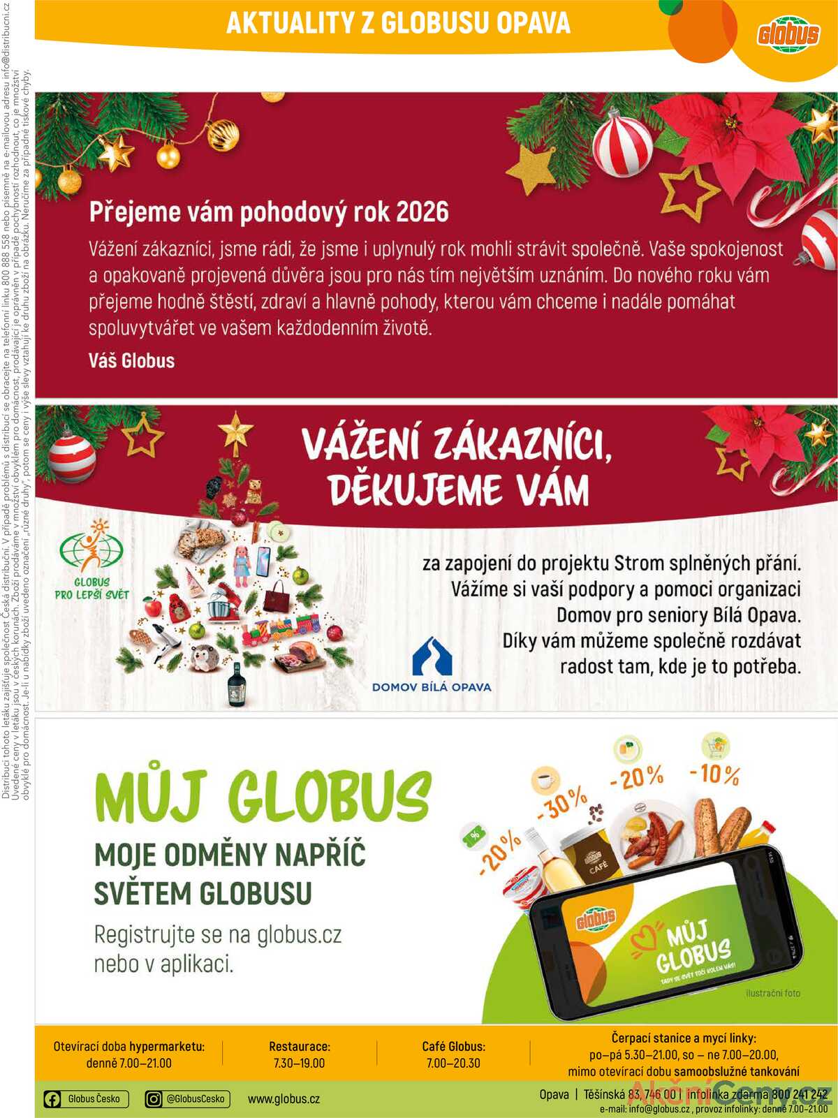 Akční leták Globus 2.1. - 6.1.2026 - Globus Opava strana 29