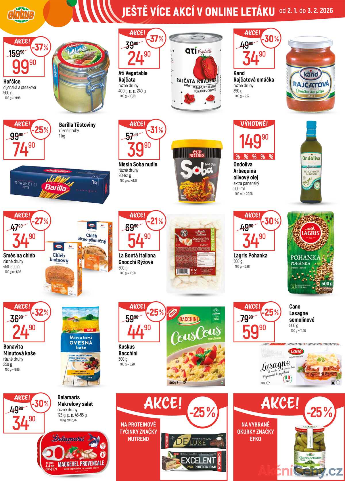 Akční leták Globus 2.1. - 6.1.2026 - Globus Ostrava strana 32