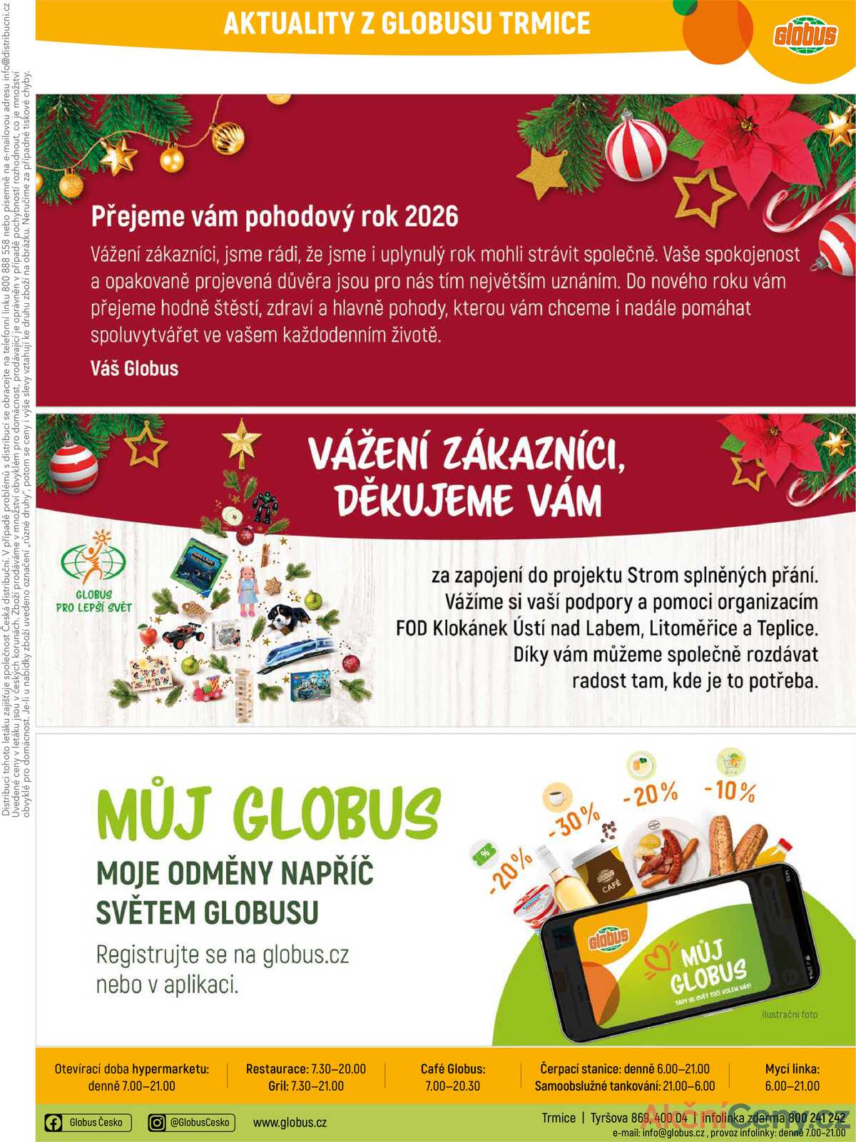 Akční leták Globus 2.1. - 6.1.2026 - Globus Trmice u Ústí nad Labem strana 29