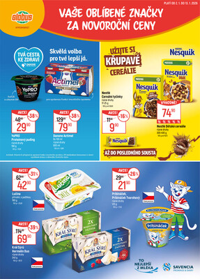 Akční leták Globus 2.1. - 13.1.2026 - Globus Brno Ivanovice