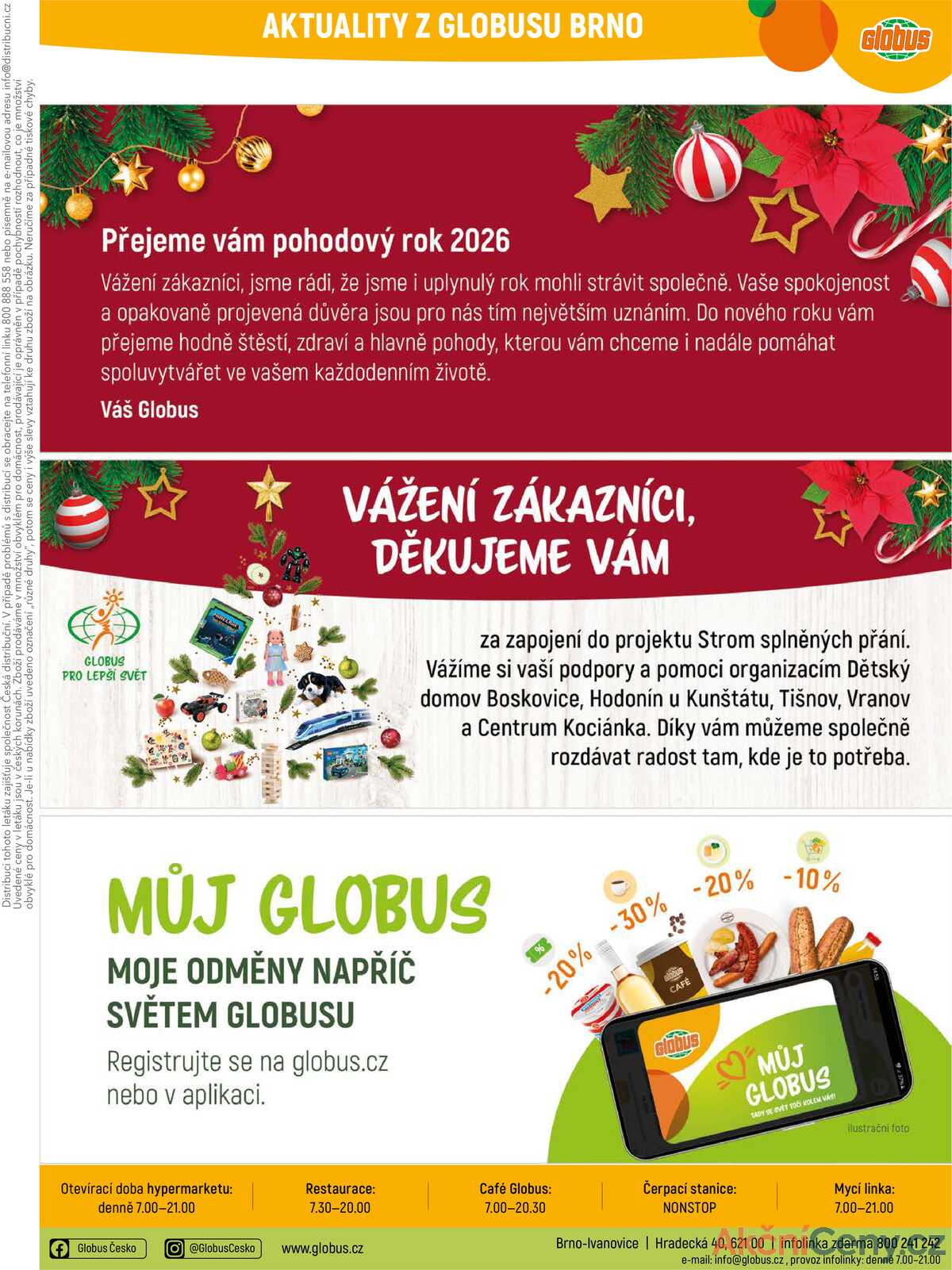 Akční leták Globus 2.1. - 6.1.2026 - Globus Brno Ivanovice strana 29