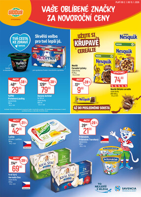 Akční leták Globus 2.1. - 13.1.2026 - Globus Praha - Štěrboholy