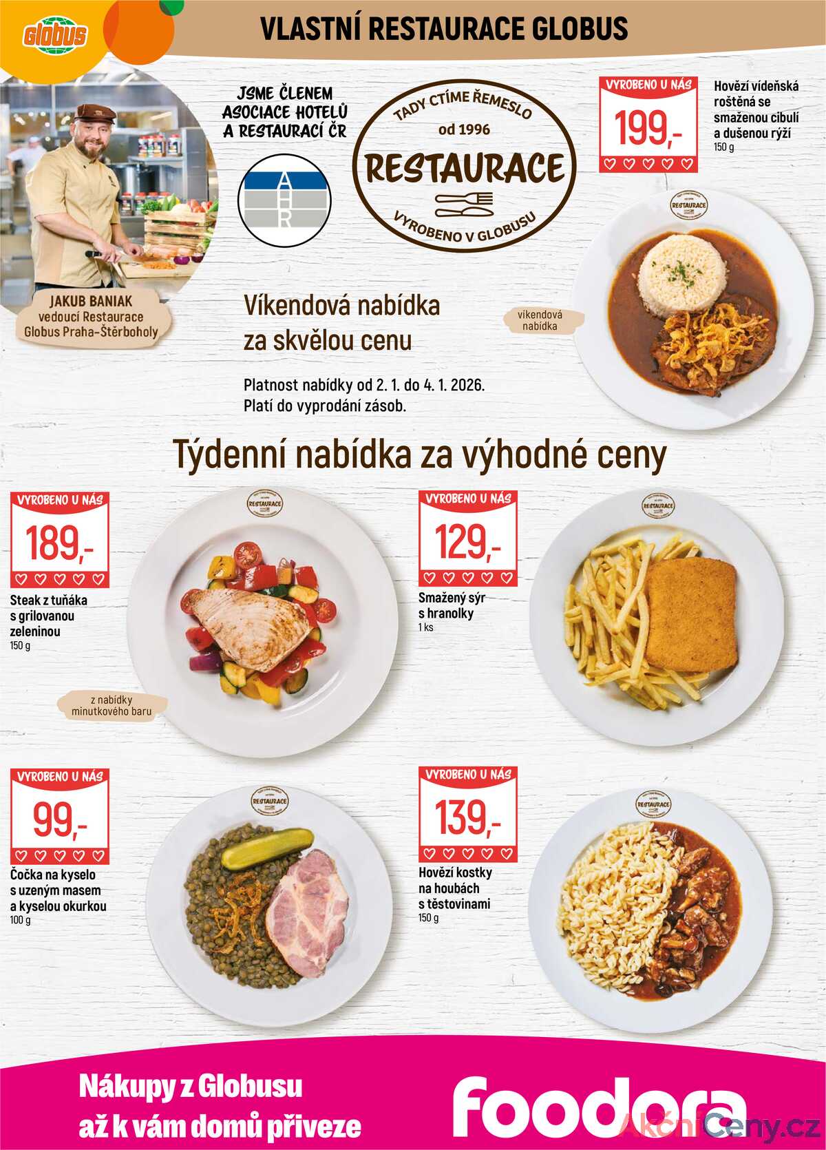 Akční leták Globus 2.1. - 6.1.2026 - Globus Praha - Štěrboholy strana 7