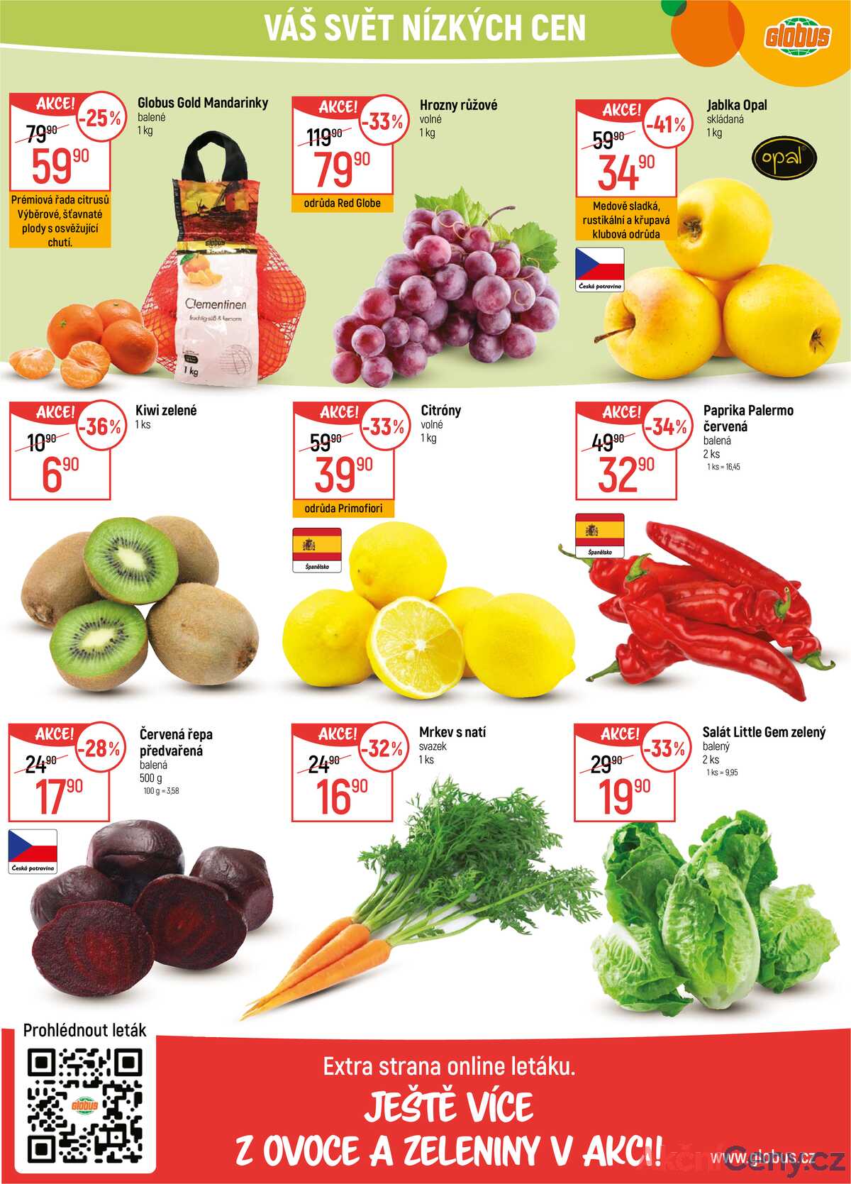 Akční leták Globus 2.1. - 6.1.2026 - Globus Praha - Štěrboholy strana 16