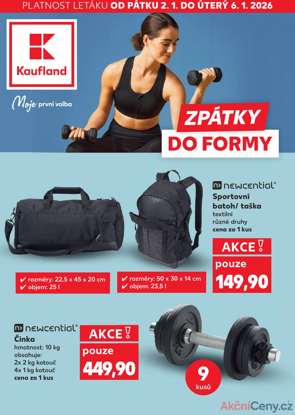 Leták Kaufland - Kaufland Spotřební zboží 2.1. - 11.1. - strana 1