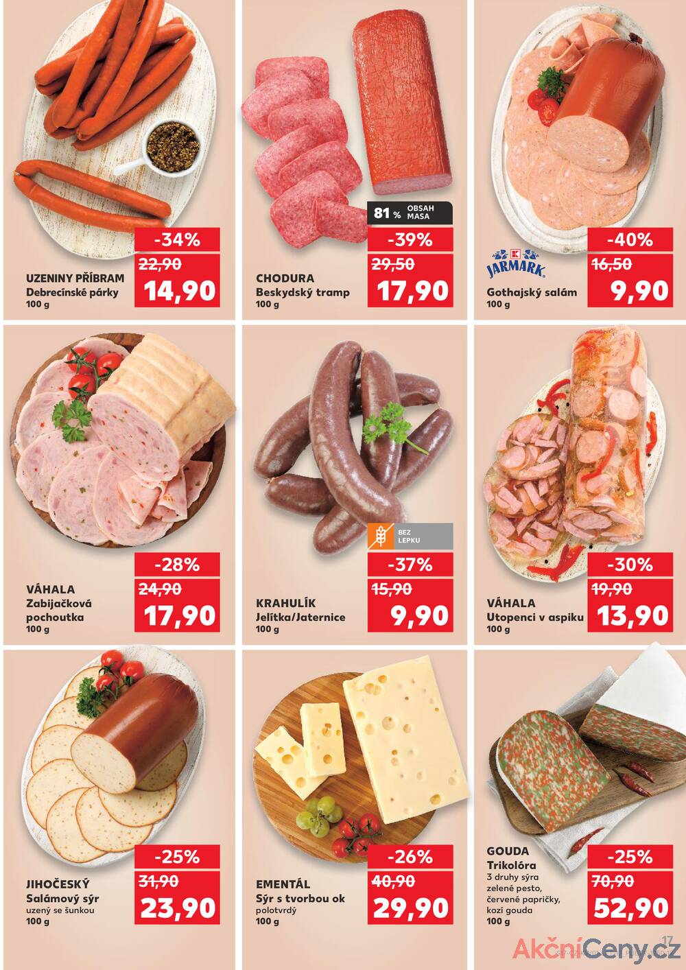 Leták Kaufland - Kaufland 2.1. - 6.1. - Kaufland - Praha 3 (Jarov) - strana 17