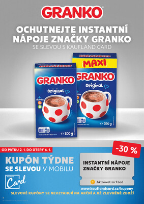 Kaufland 2.1. - 6.1. - Kaufland - Praha 3 (Jarov)