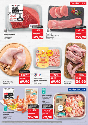 Kaufland 2.1. - 6.1. - Kaufland - Chomutov - Otvice