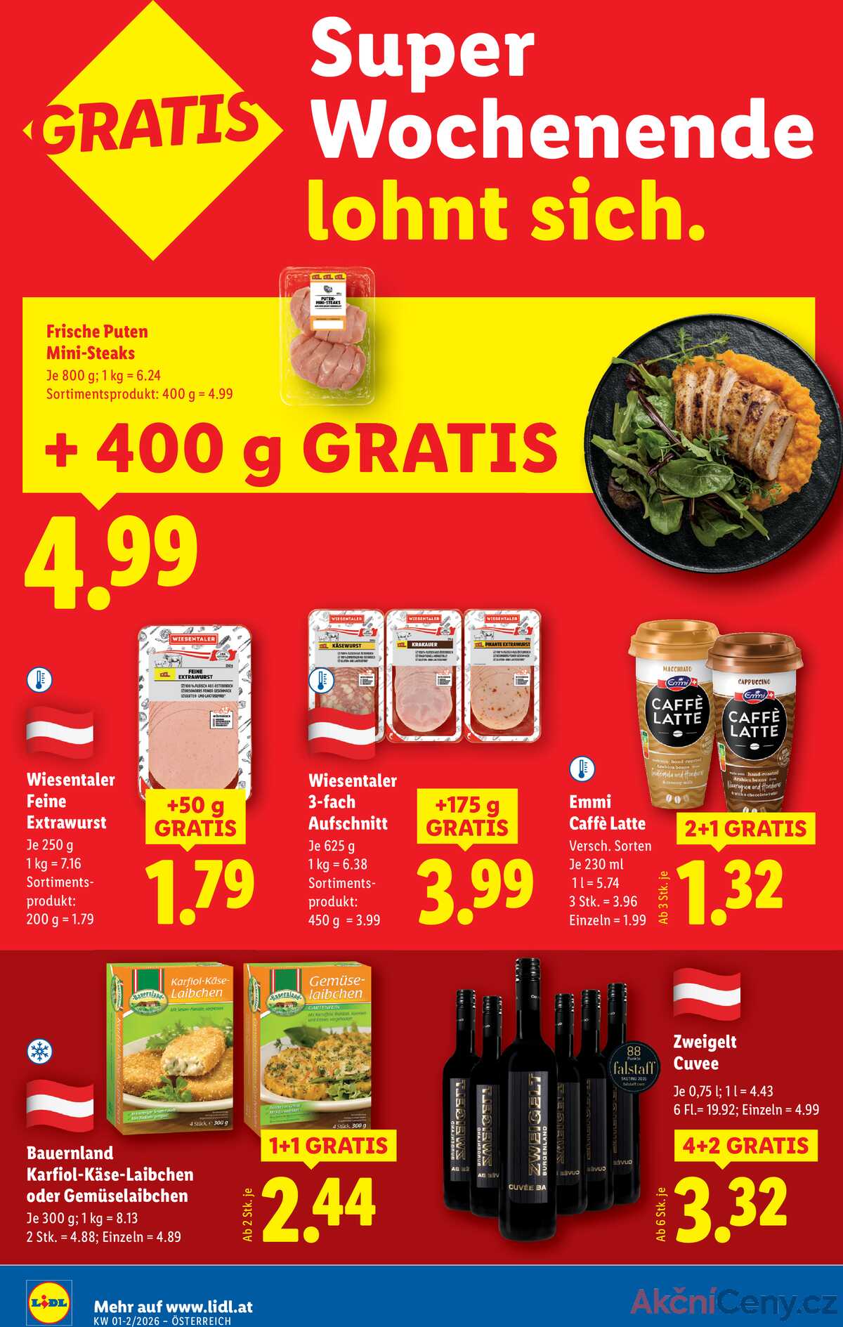 Leták Lidl Rakousko 2.1.-7.1.2026 strana 8