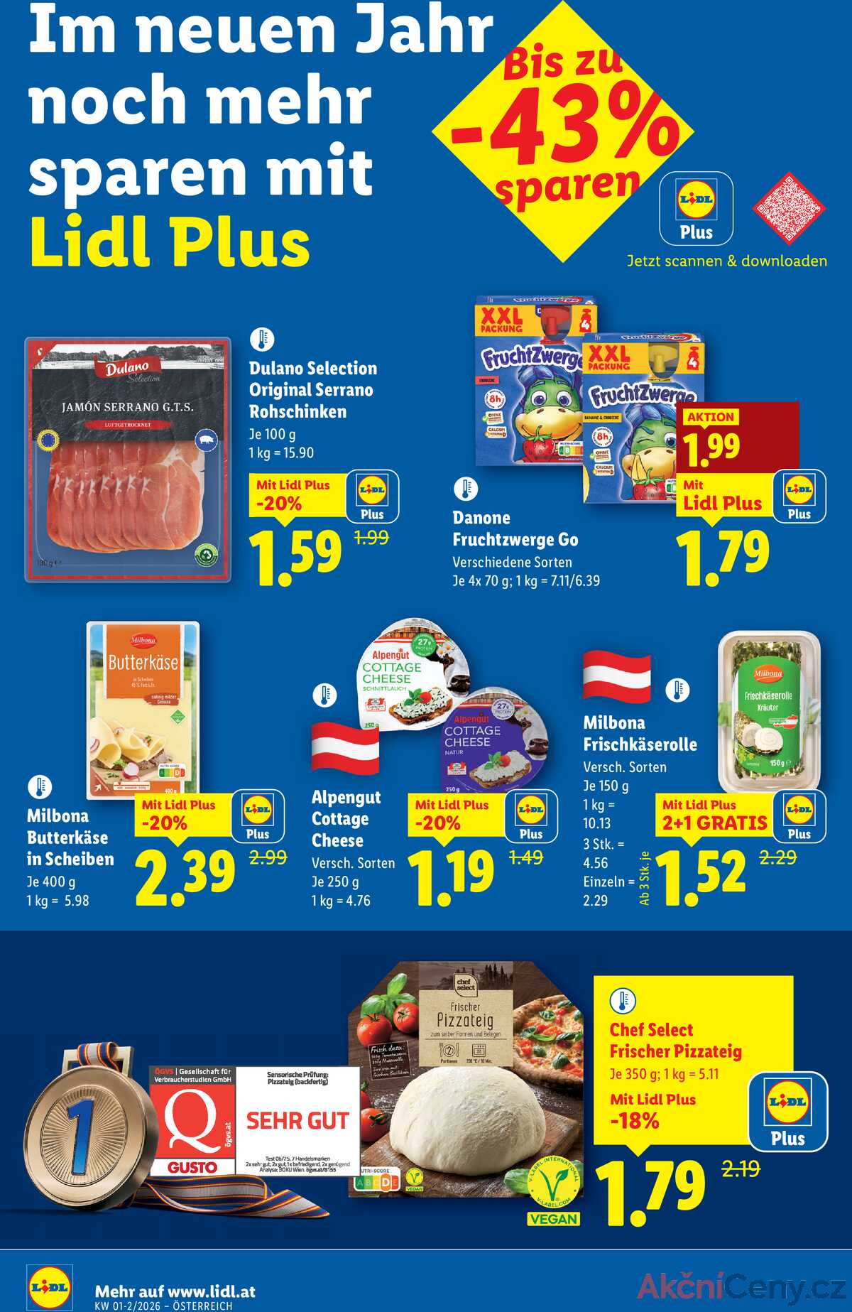 Leták Lidl Rakousko 2.1.-7.1.2026 strana 10