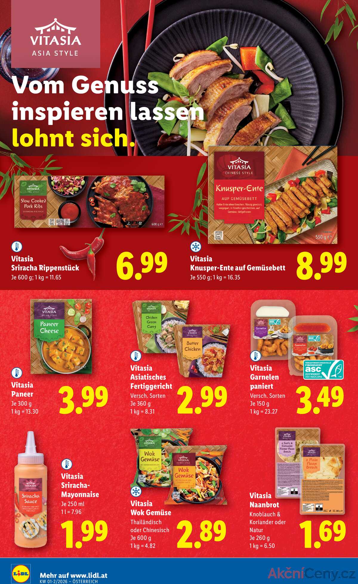 Leták Lidl Rakousko 2.1.-7.1.2026 strana 12