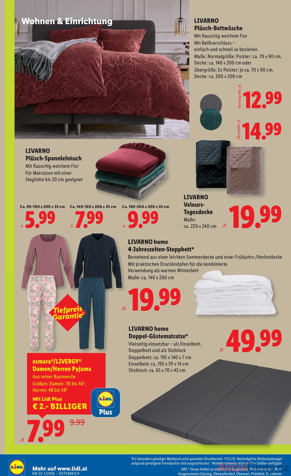 Leták Lidl Rakousko 2.1.-7.1.2026 strana 28