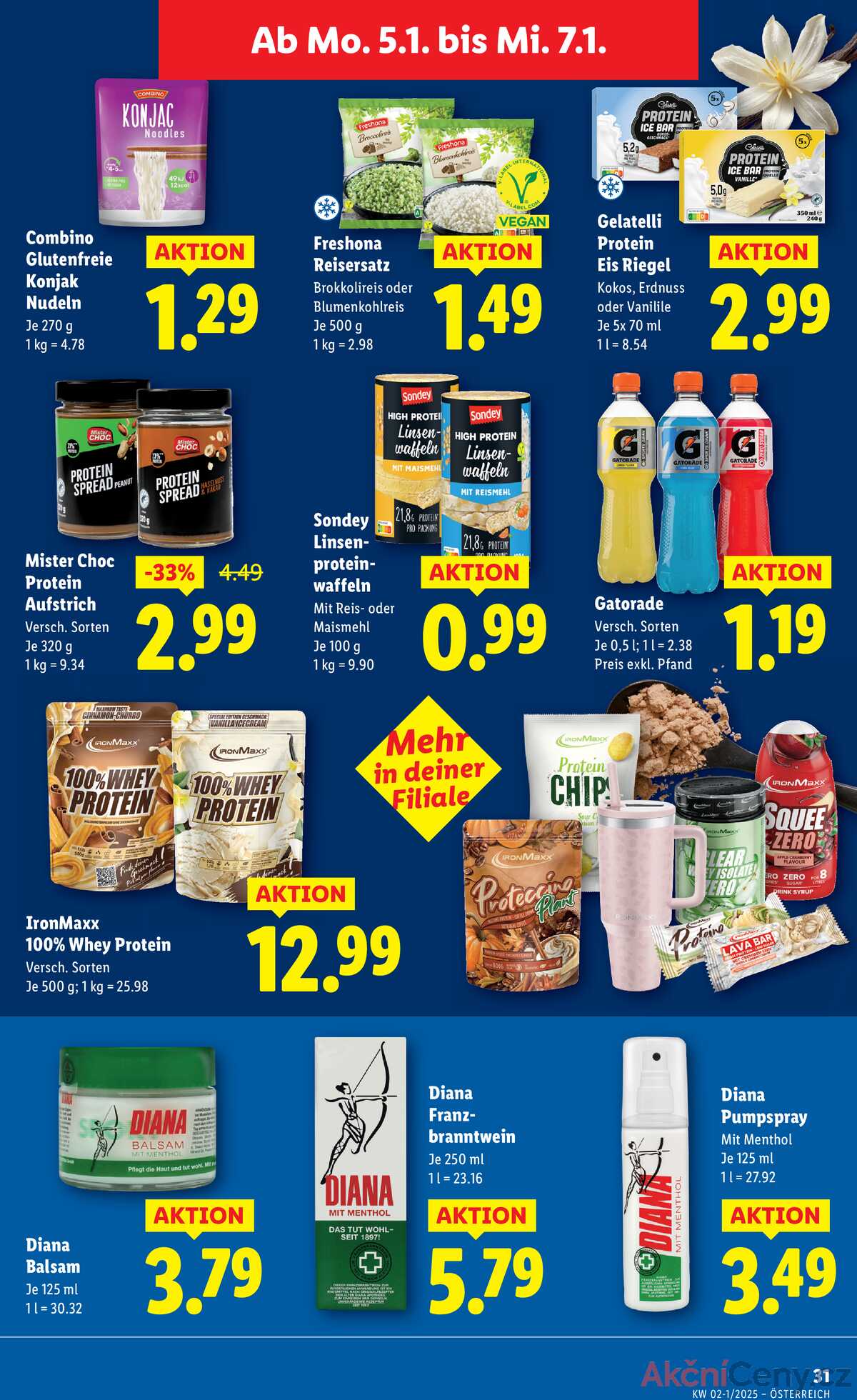 Leták Lidl Rakousko 2.1.-7.1.2026 strana 33