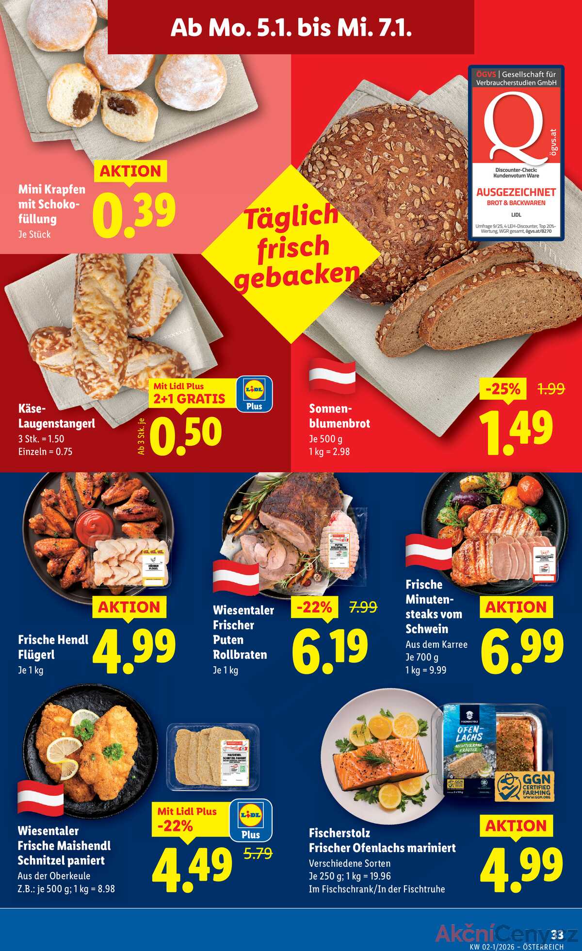 Leták Lidl Rakousko 2.1.-7.1.2026 strana 35