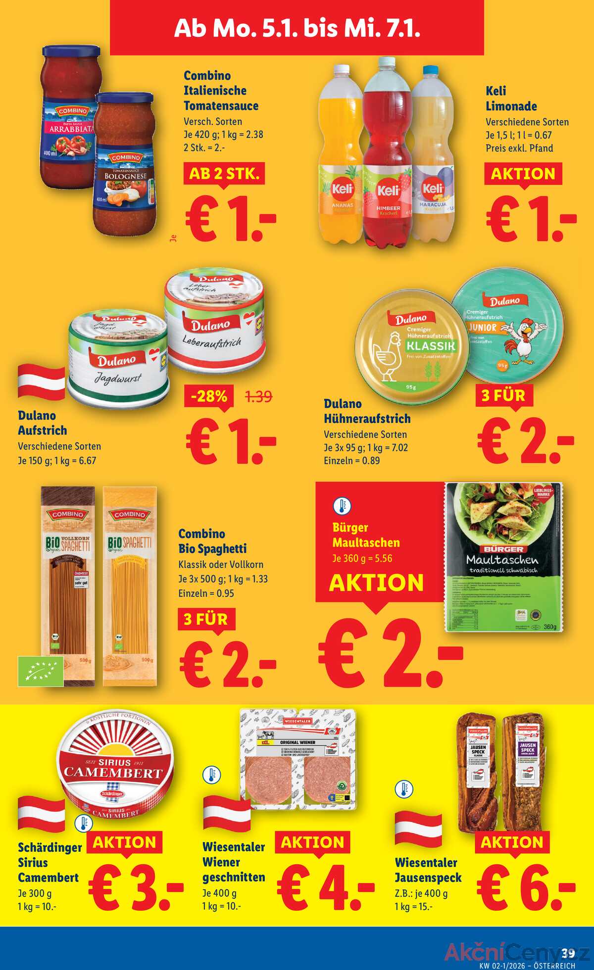 Leták Lidl Rakousko 2.1.-7.1.2026 strana 41