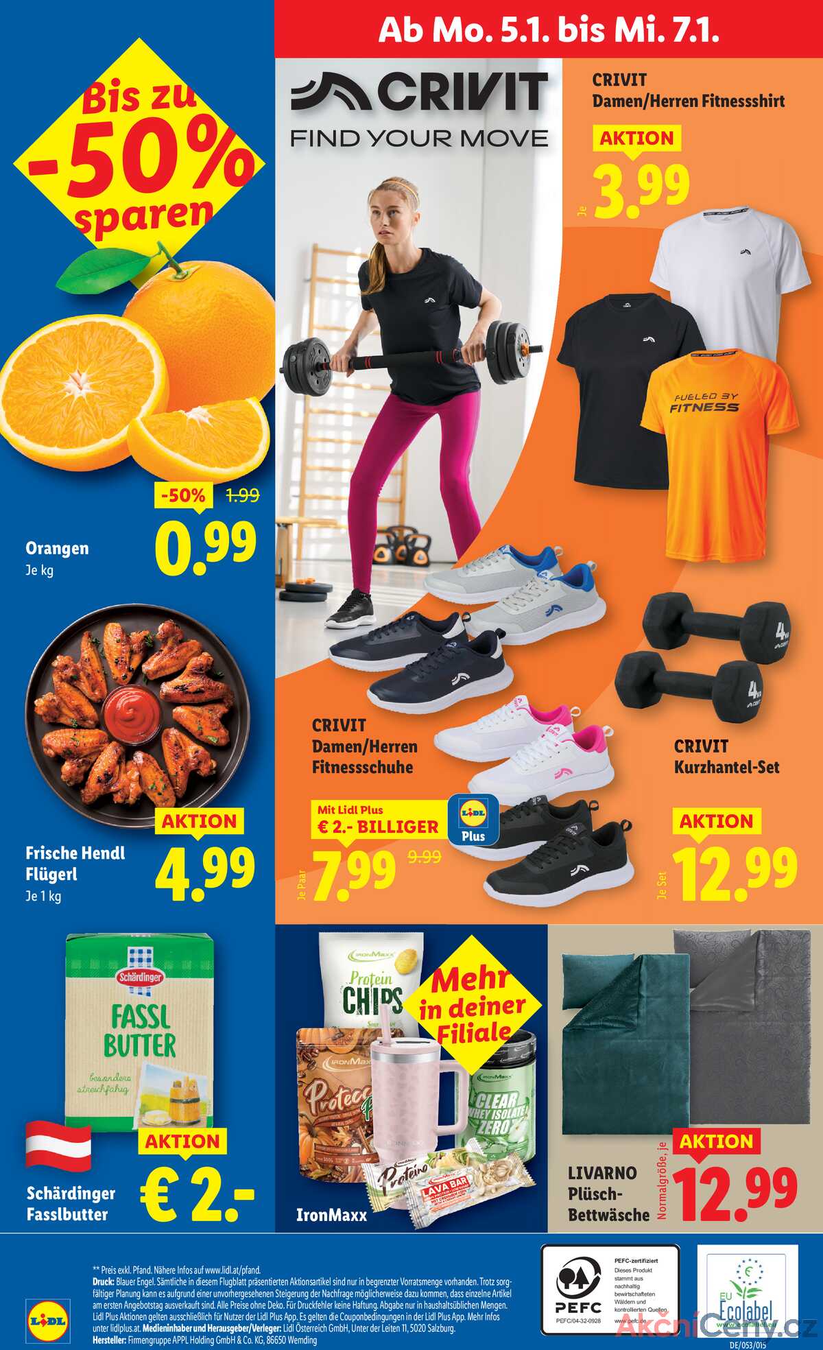 Leták Lidl Rakousko 2.1.-7.1.2026 strana 42
