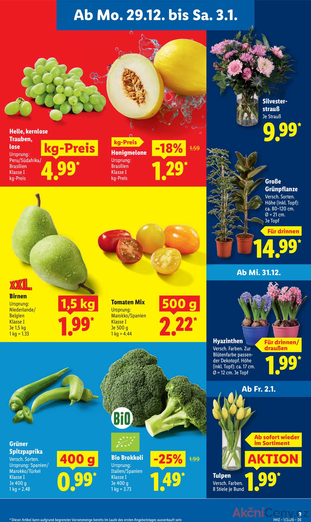 Leták Lidl Německo 29.12.-3.1.2026 strana 7