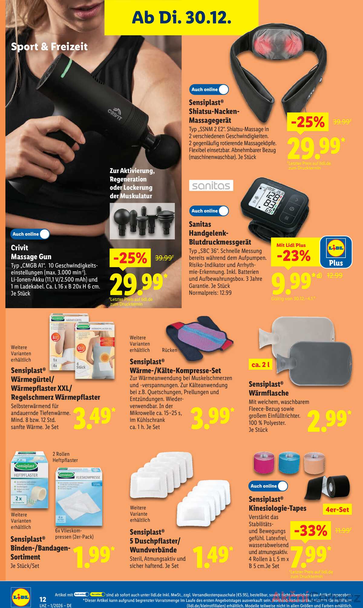 Leták Lidl Německo 29.12.-3.1.2026 strana 24