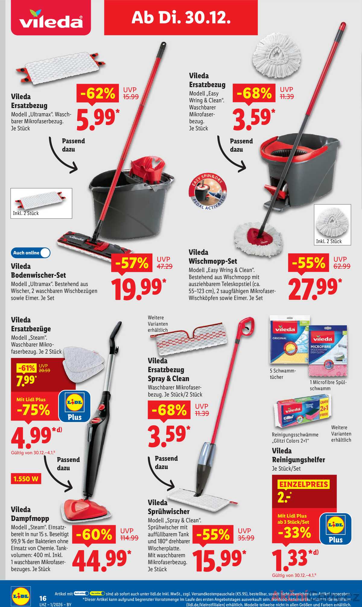 Leták Lidl Německo 29.12.-3.1.2026 strana 28