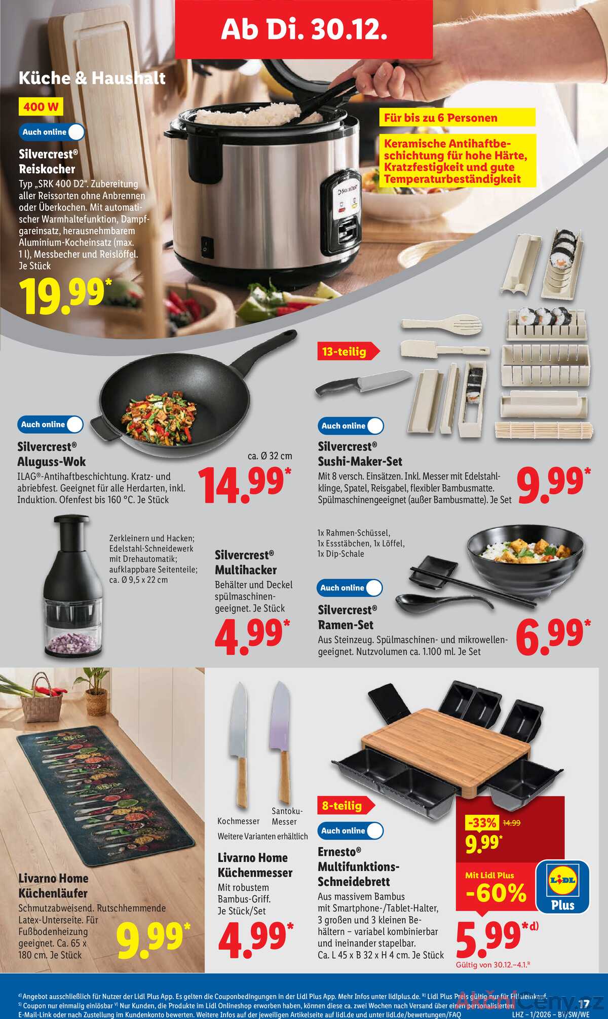 Leták Lidl Německo 29.12.-3.1.2026 strana 29