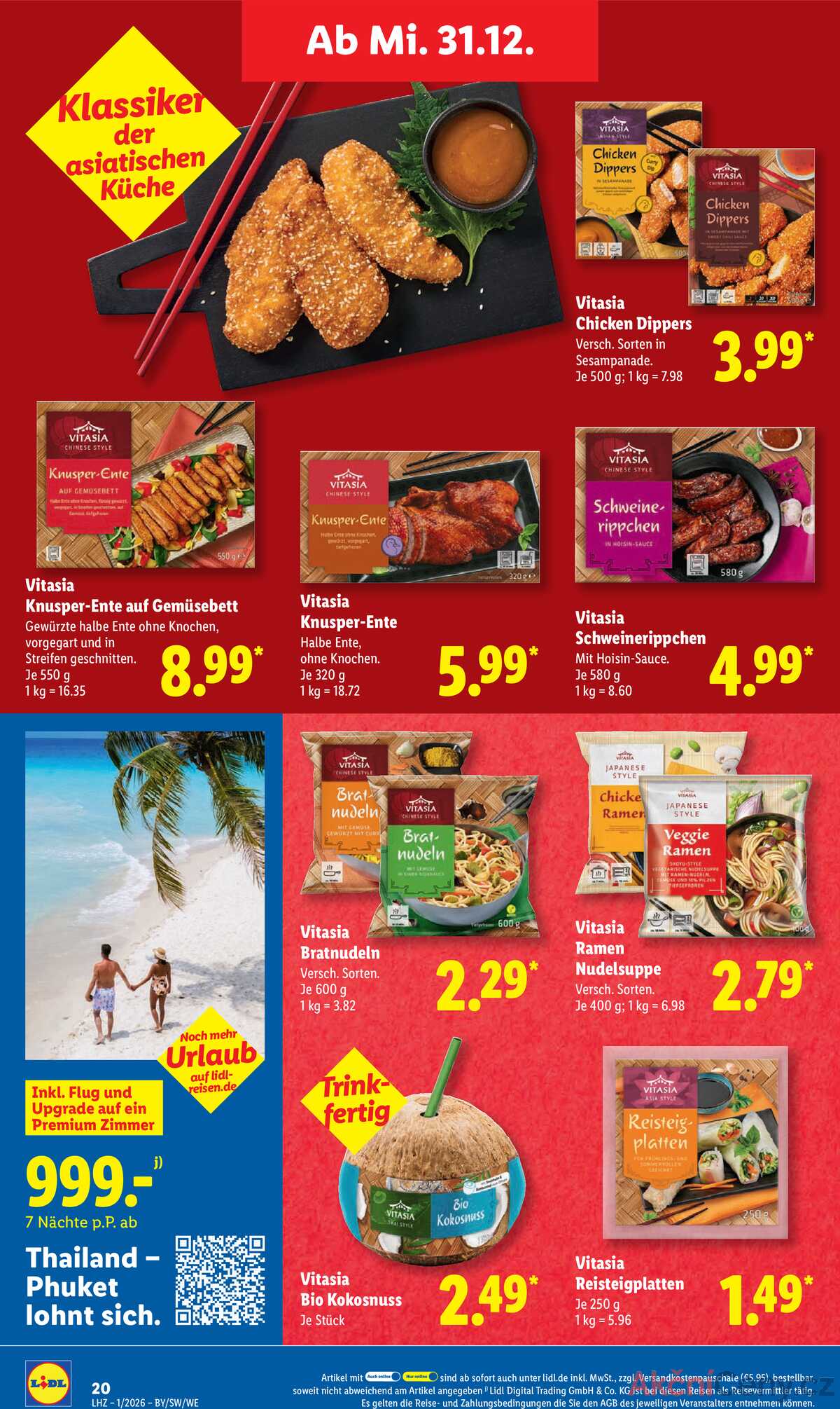 Leták Lidl Německo 29.12.-3.1.2026 strana 32