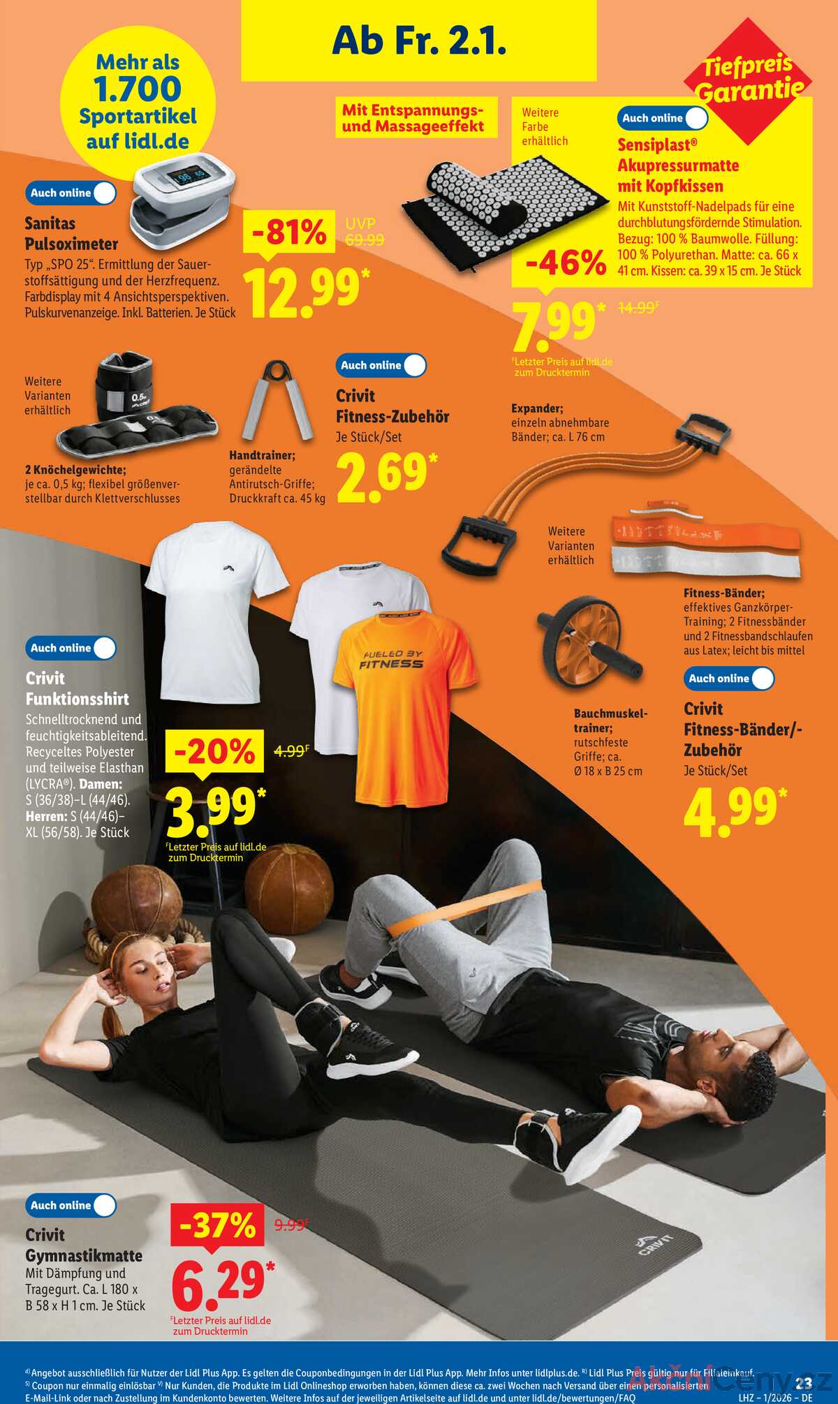 Leták Lidl Německo 29.12.-3.1.2026 strana 39