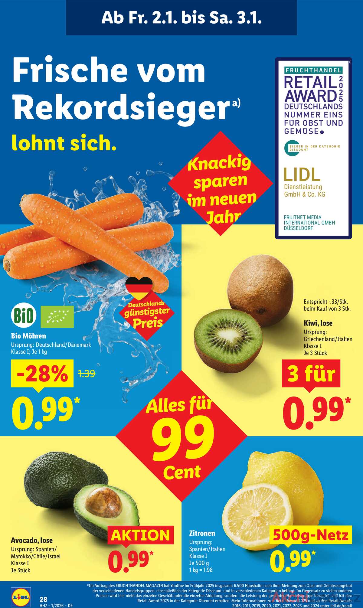 Leták Lidl Německo 29.12.-3.1.2026 strana 48