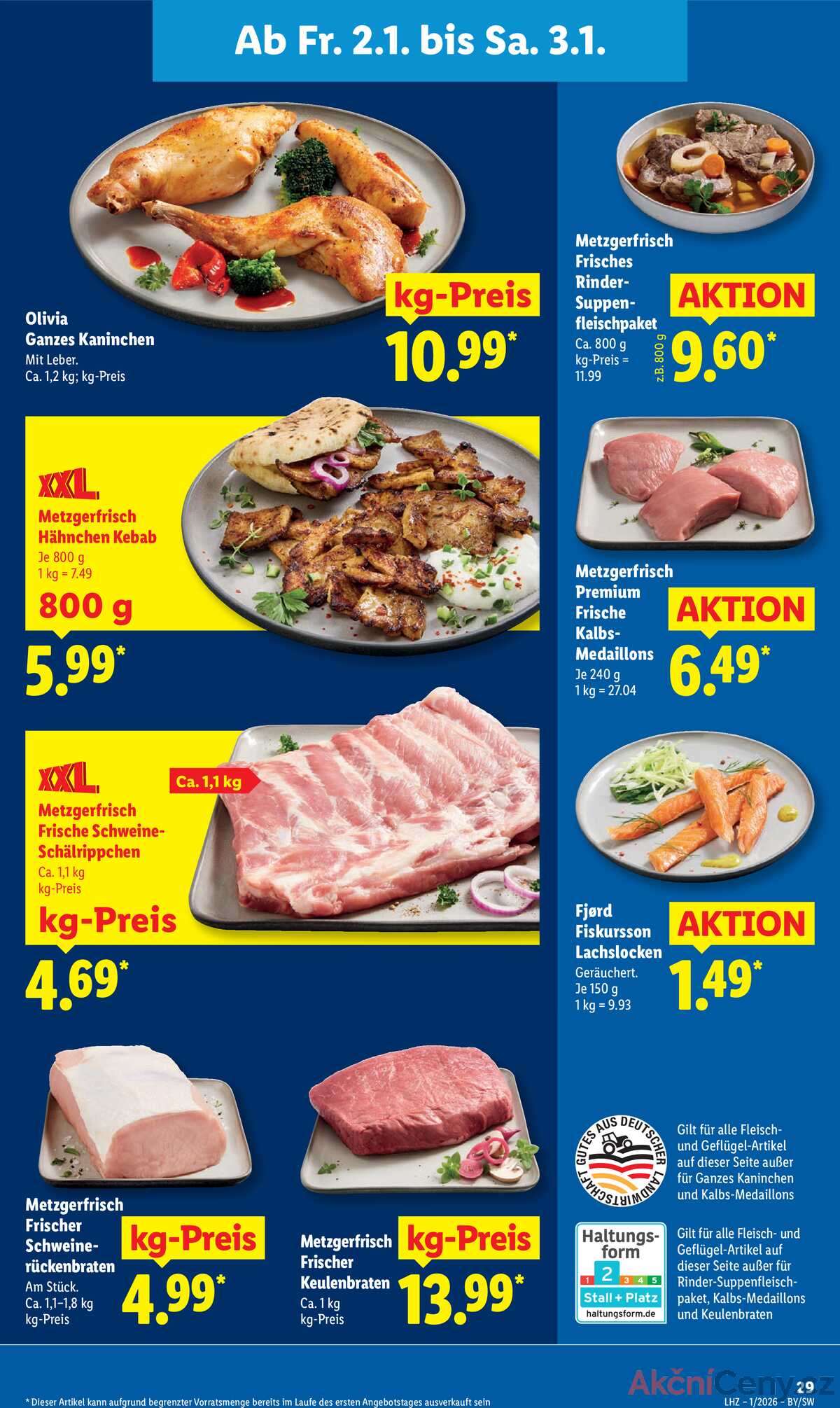 Leták Lidl Německo 29.12.-3.1.2026 strana 49