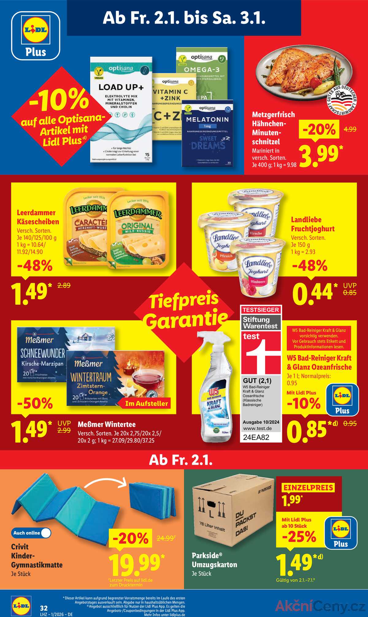 Leták Lidl Německo 29.12.-3.1.2026 strana 52