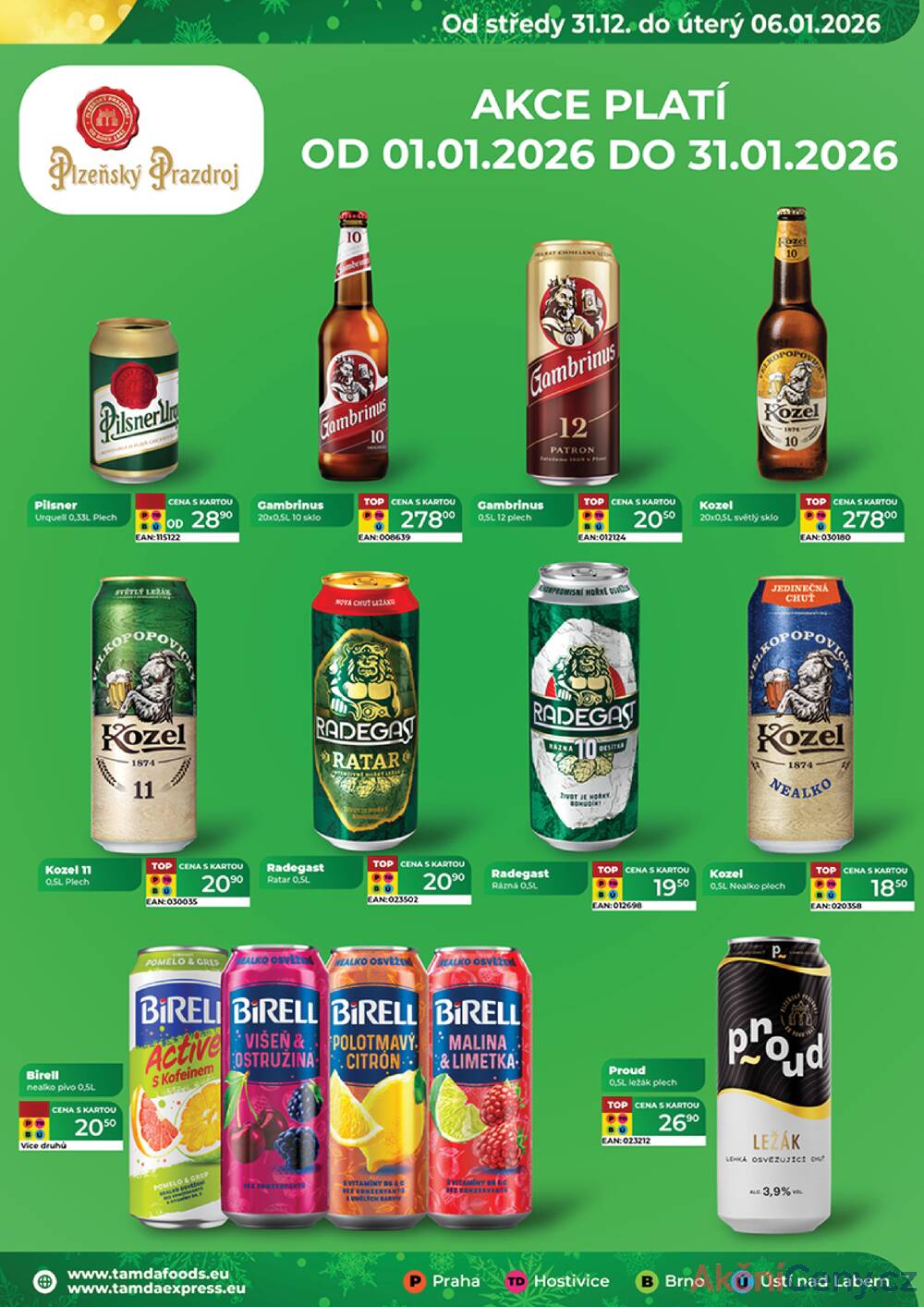 Leták Tamda Foods - Tamda Foods od 31.12. do 6.1.2026 - strana 35