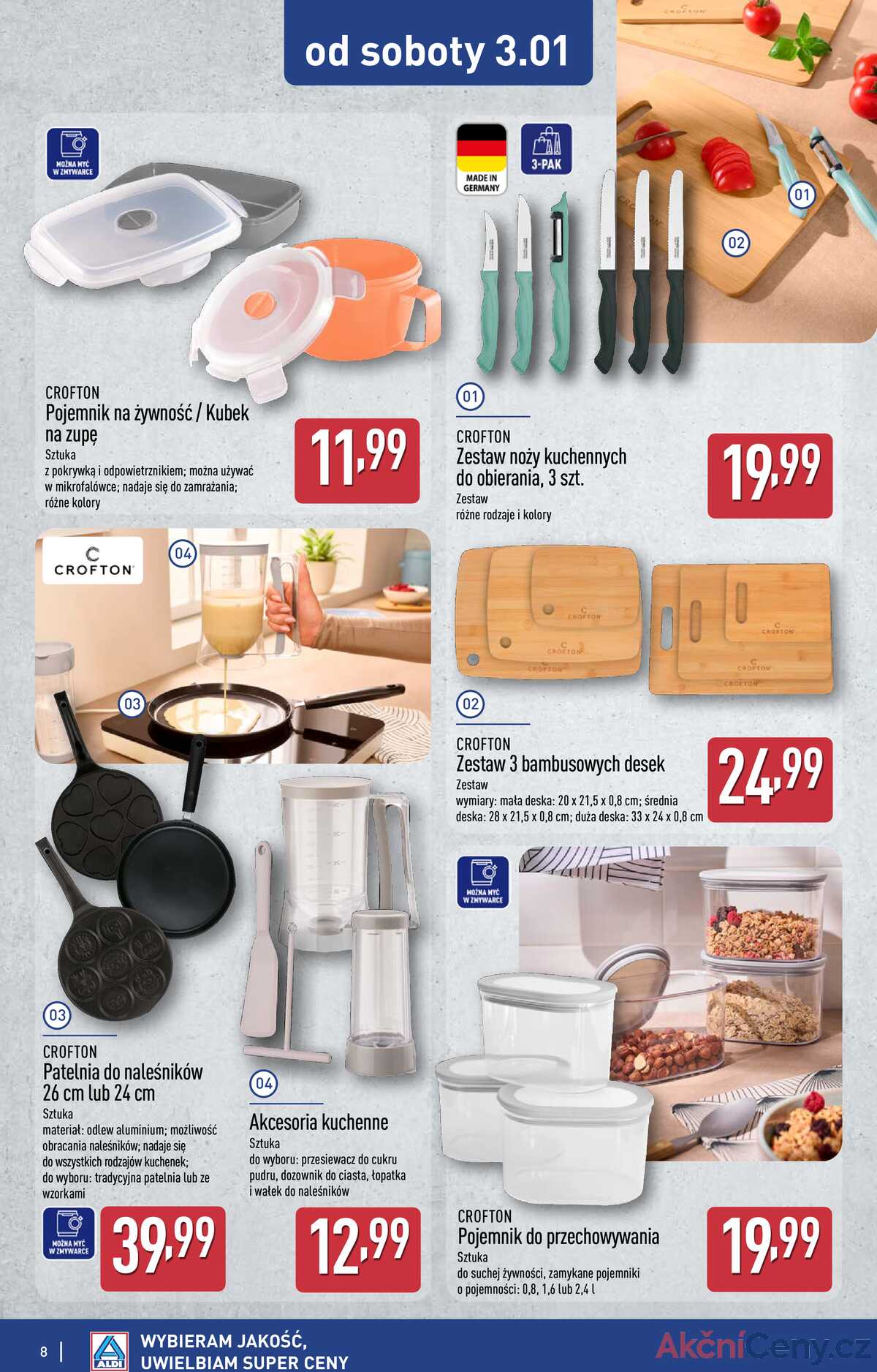 Leták Aldi Polsko 29.12.-4.1.2026 - Průmyslové výrobky a textil strana 8