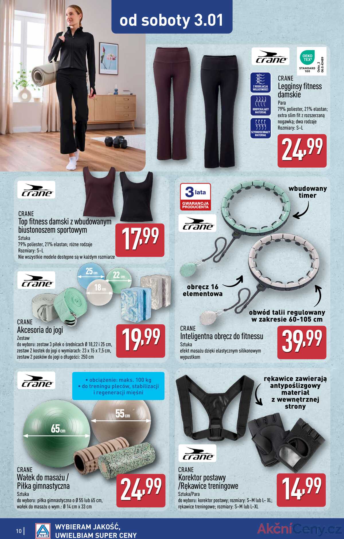 Leták Aldi Polsko 29.12.-4.1.2026 - Průmyslové výrobky a textil strana 10