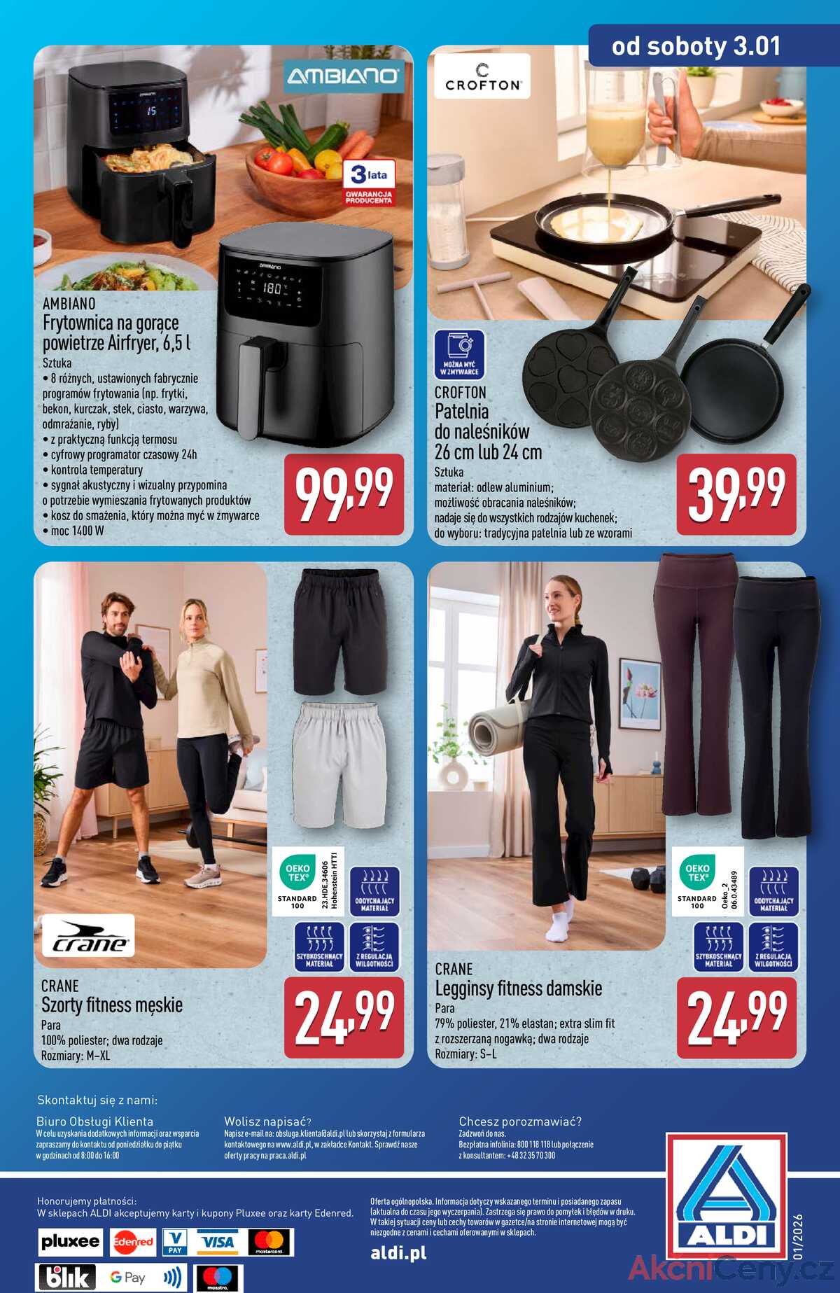 Leták Aldi Polsko 29.12.-4.1.2026 - Průmyslové výrobky a textil strana 12