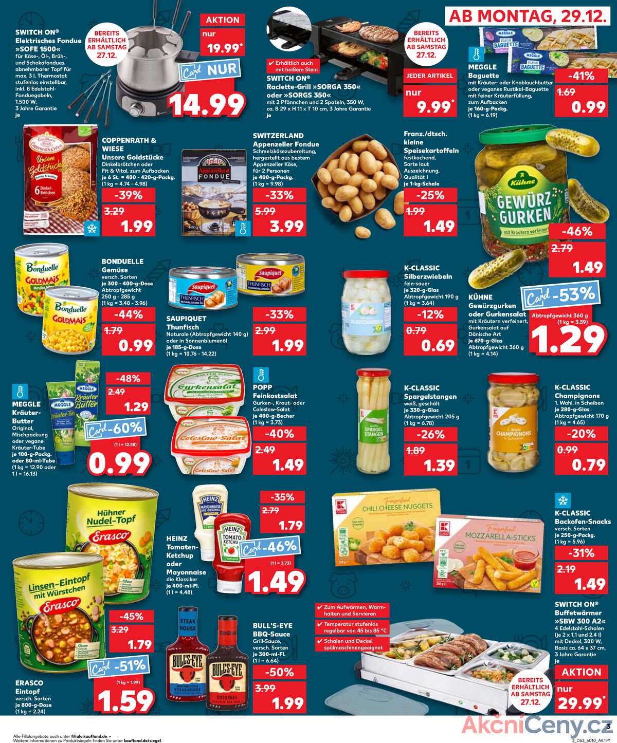 Leták Kaufland Německo 28.12.-31.12.2025 strana 3